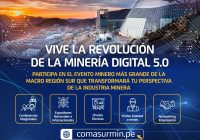 VI comasurmin: Anglo american quellaveco mostrará cómo funciona la primera mina 100% digital